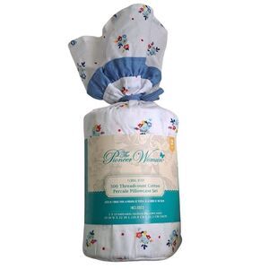 The Pioneer Woman Floral Ditsy 300 Thread Count Home Bed Floral Pillowcase Set 2